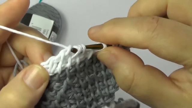 Entrelac 3D Optics Tunisian Crochet - Part 1 - Veronika Hug смотреть онлайн