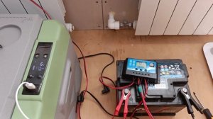 Солнечная панель OS(One Sun) OS-100P и холодильник Alpicool.