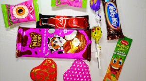 АСМР Шоколадный 🍫🍰🍩 распаковка АСМР шоколада и конфет 🧁🍬🍭