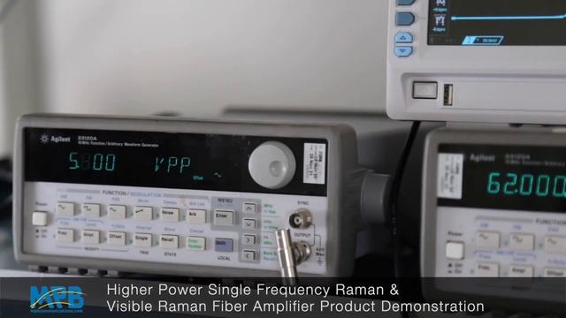 High Power Single Frequency Raman & Visible Raman Fiber Amplifiers Product Demonstration - mpbc.ca смотреть онлайн