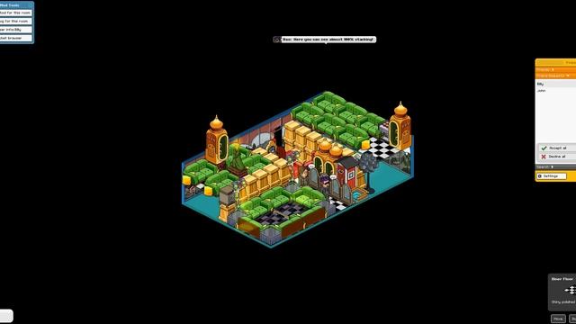 Habbo Retro - Falcon Hotel 24/7 R52 No Laggs Ever Pixels Effects Nice Staff