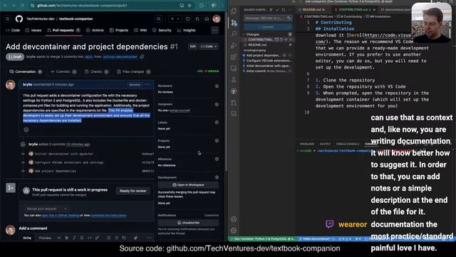 Creating a devcontainers setup for a Python web application смотреть онлайн