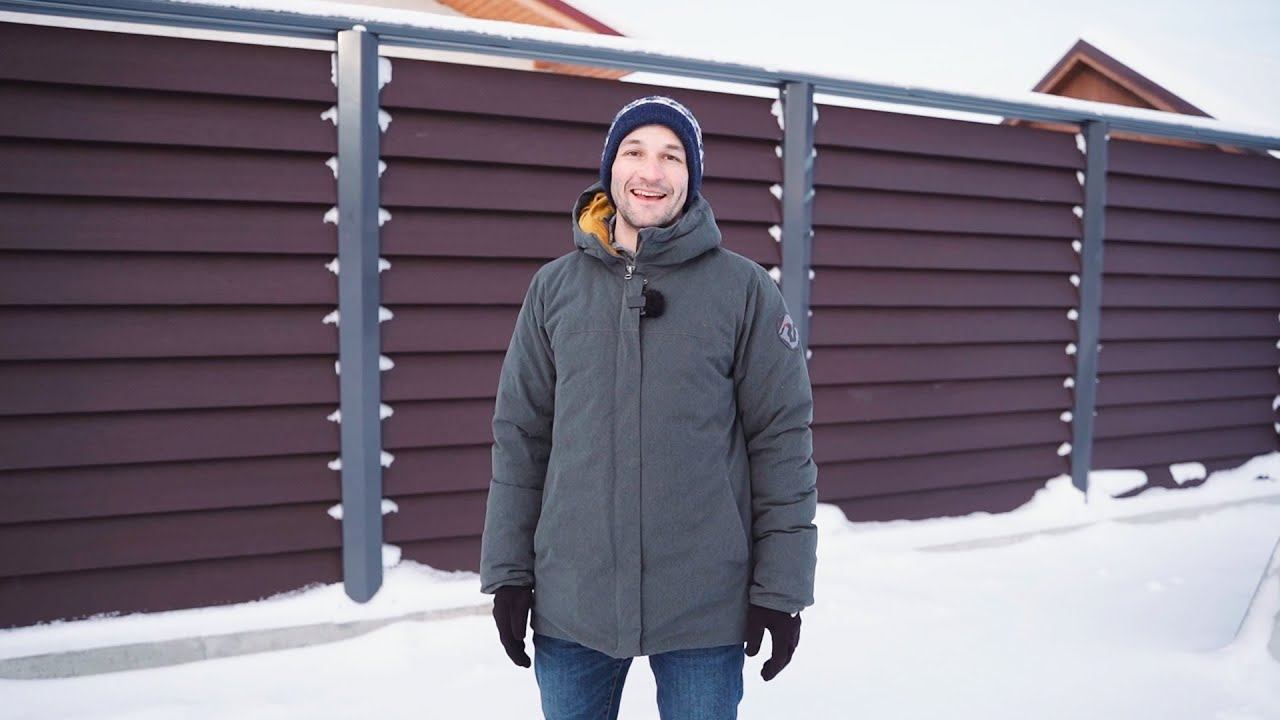 Строим красивый забор-жалюзи из фибропанелей DECOVER смотреть онлайн