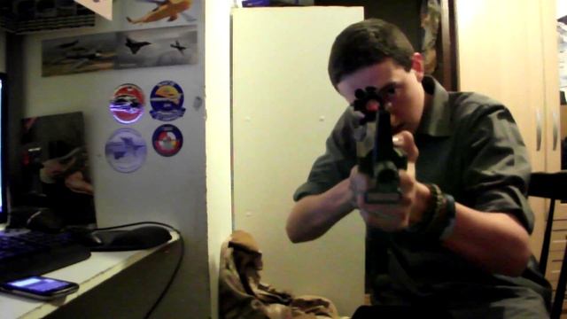 Assault rifle - muzle flash / sound effect test - The aftermath movie смотреть онлайн