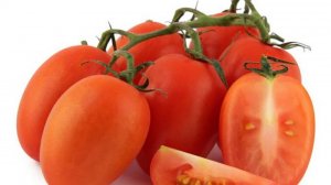 Этот томат выращен из семян, взятых из магазинных томатов фирмы Фламенко