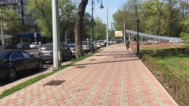 Алматы. Пешком по центру города. Апрель смотреть онлайн