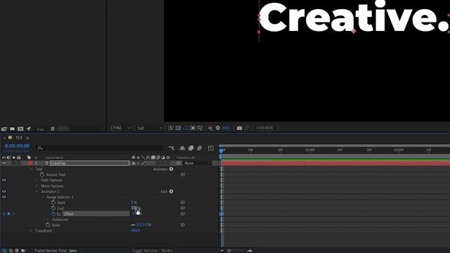 Scale Text Animation in After Effects | Text Animation Tutorial смотреть онлайн