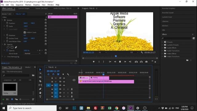 How to Create Scrolling & Crawling Text in Adobe Premiere Pro 2019 смотреть онлайн