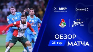 Обзор матча «Локомотив» – «Зенит» | Мир РПЛ 2024/25