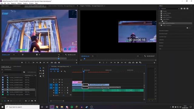 How To Create A Fortnite Montage Using Premiere Pro (2020)