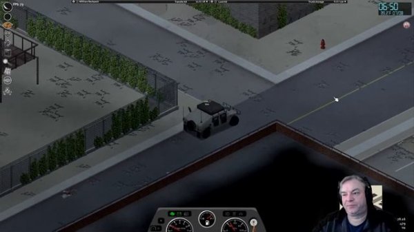 Project Zomboid - 2x Population Apocalypse - Auto Turret 2 Showcase - Louisville Main Street