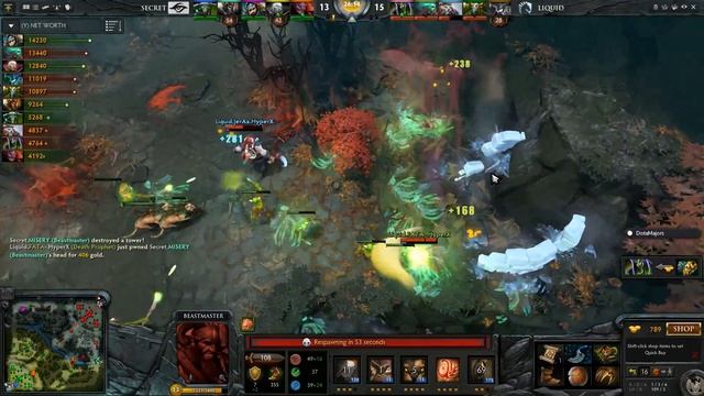 [EPIC] Team Secret vs Liquid Dota 2 Shanghai Major SEMI FINAL Game 2 смотреть онлайн