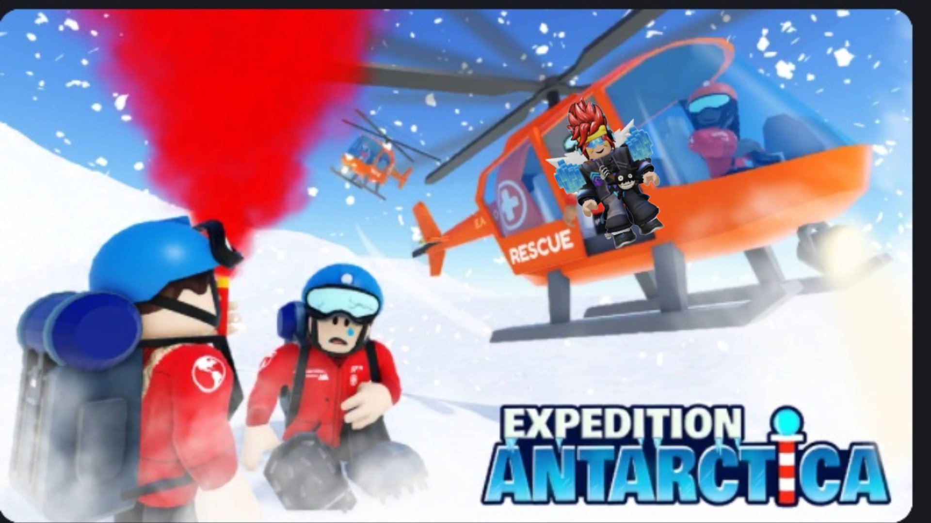 Отправился в Экспедицию в Антарктиду в Roblox!