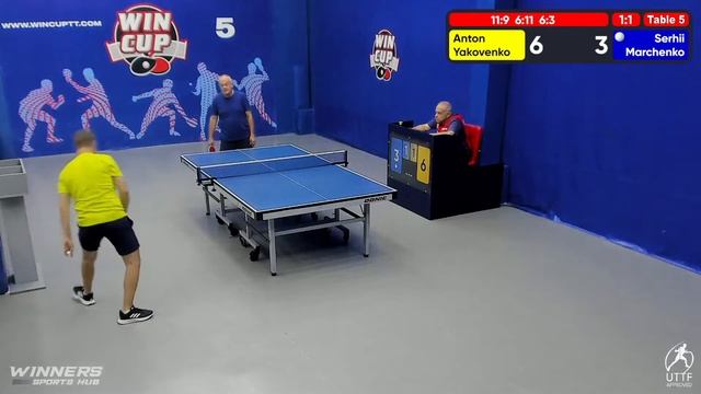 17:00 Яковенко Антон 3-2 Марченко Сергей стол 5 ЮГ-4 14.08.22 смотреть онлайн