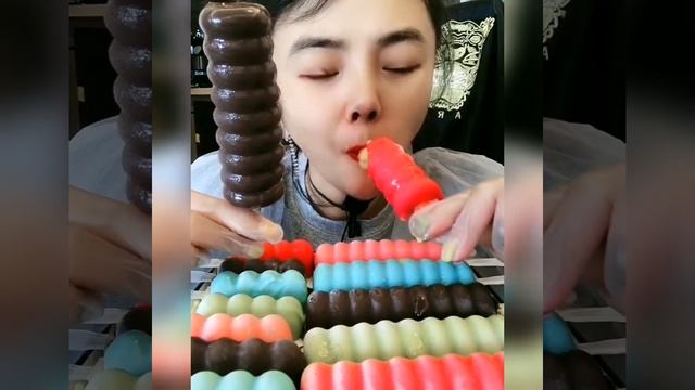 fast so yummy yummy, es krim asmr mukbang show, #short #icecream смотреть онлайн