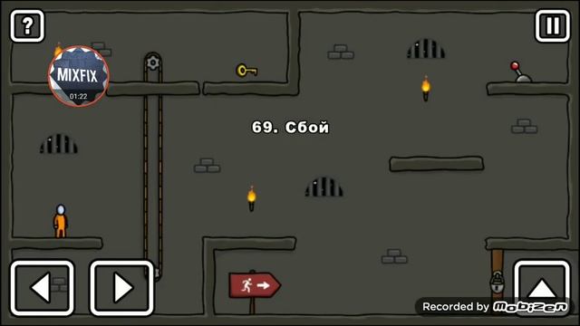 One level 3 : Stickman Jailbreak 66 67 68 69 70 level Gameplay Walkthrough прохождение смотреть онлайн