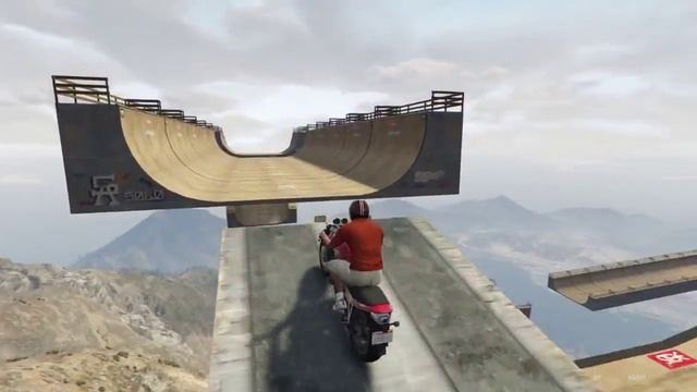 GTA 5 Mods Real Parkour УГАРНЫЙ ПАРКУР! Прохождение карты . смотреть онлайн