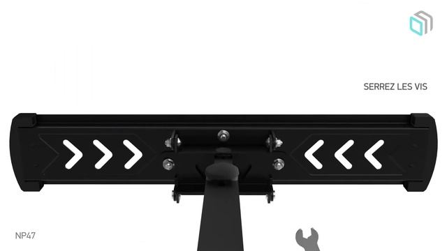 NP47 Support mural pour TV inclinable et orientable pour écran de 40 jusqu'aux 60 pouces Noir смотреть онлайн