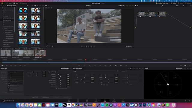 STOP! Start Color Grading in Davinci Resolve 18 | RAW FOOTAGE TEST смотреть онлайн