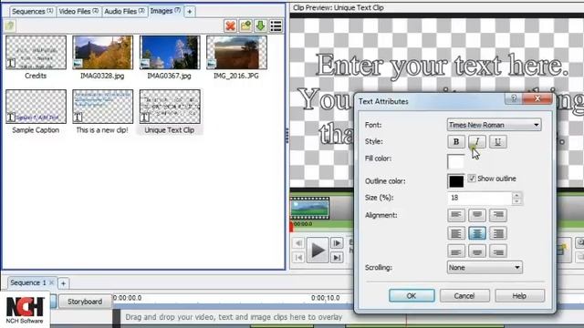 VideoPad Video Editing Software | Add Text To Videos смотреть онлайн