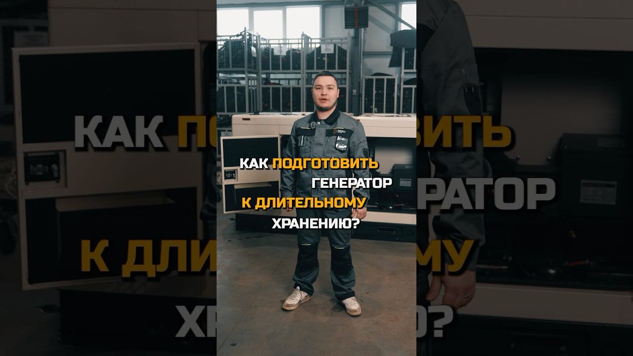 Как подготовить генератор к длительному хранению! #генератор#дгу смотреть онлайн