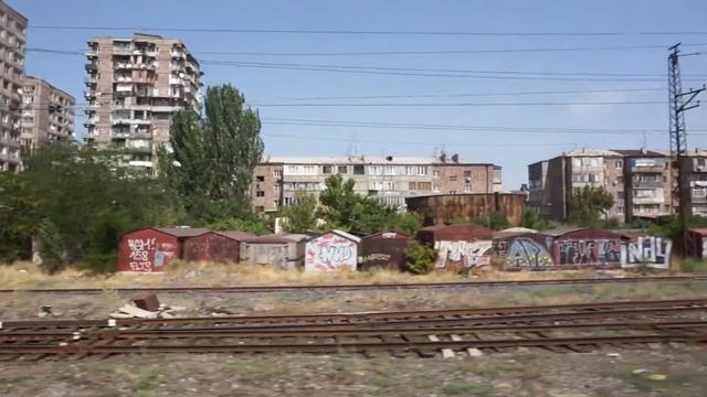Abfahrt des Zuges aus Jerevan (Armenien) смотреть онлайн