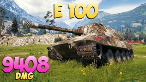 E 100 - 4 Фрагов 9.4K Урона - Невозмутимый! - Мир Танков