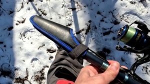 Судаки ранней весной по открытой воде на реке Ока.