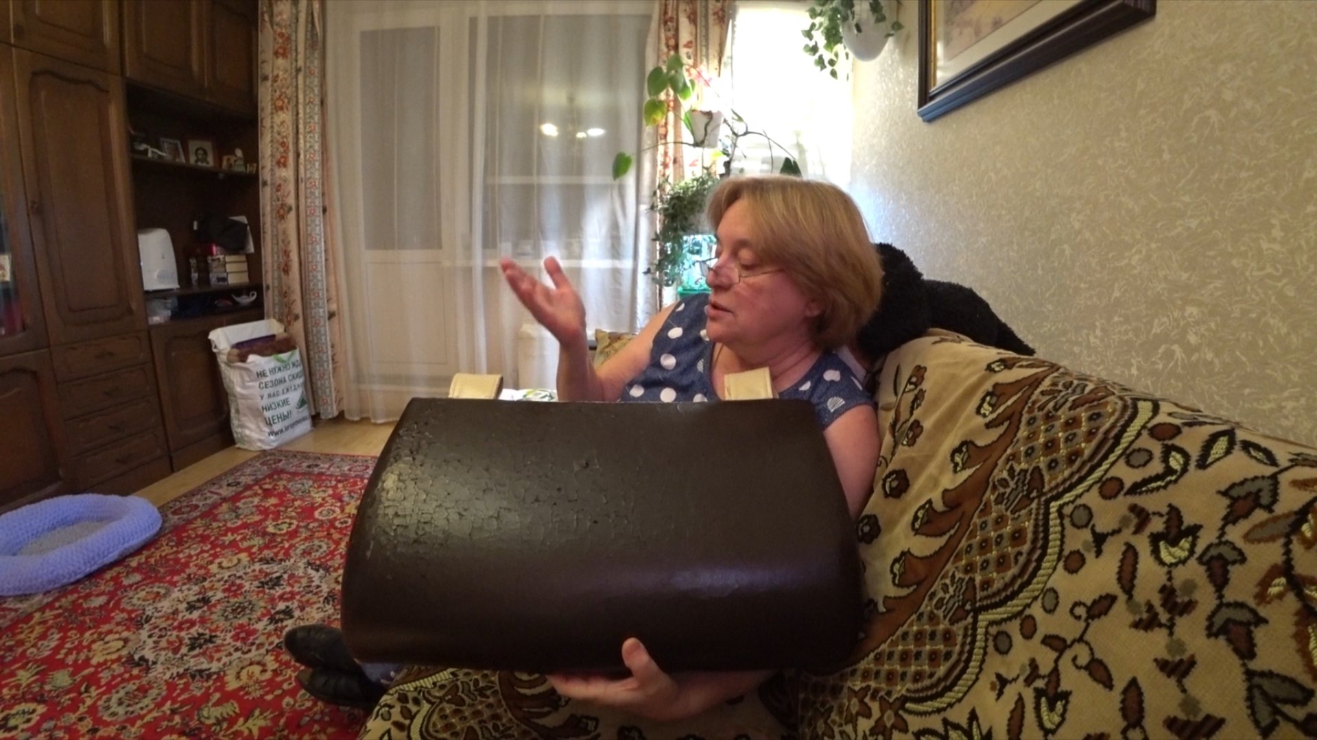 Что случилось с диваном на кухне ? Облетают осенние листья. Как поступить с подушками ? смотреть онлайн