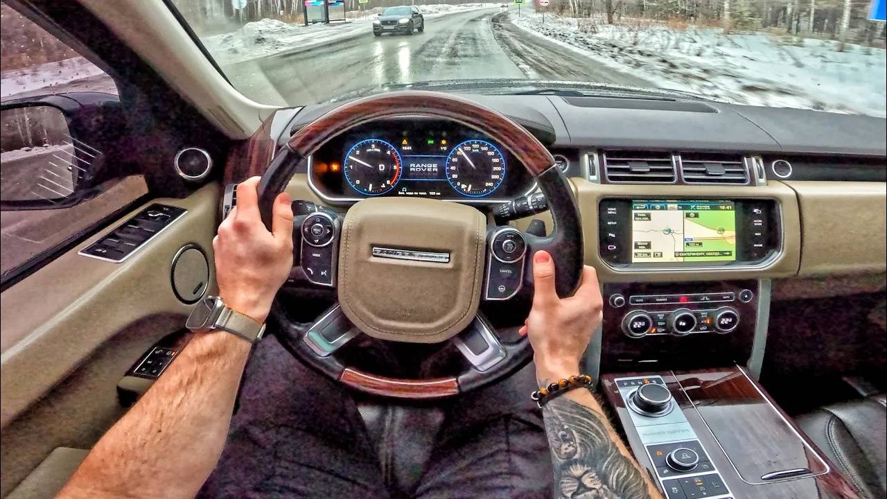 2013 Range Rover Vogue SE 4.4 AT - ТЕСТ-ДРАЙВ ОТ ПЕРВОГО ЛИЦА смотреть онлайн