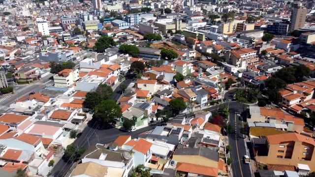 Drone Na Hora Do Almoço Pelos Bairros De São Caetano