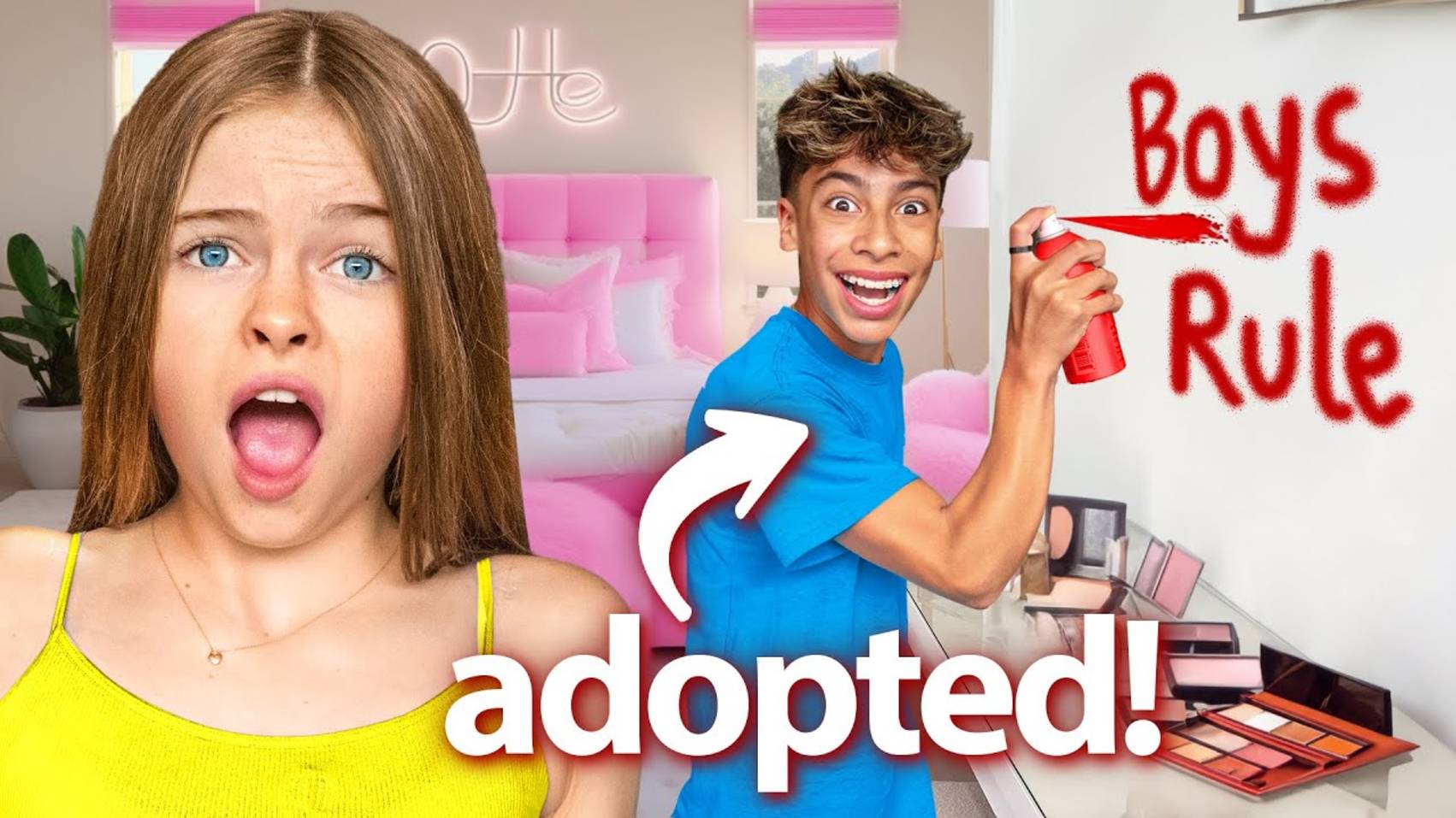 MY DAUGHTER SALISH ADOPTS A BROTHER смотреть онлайн