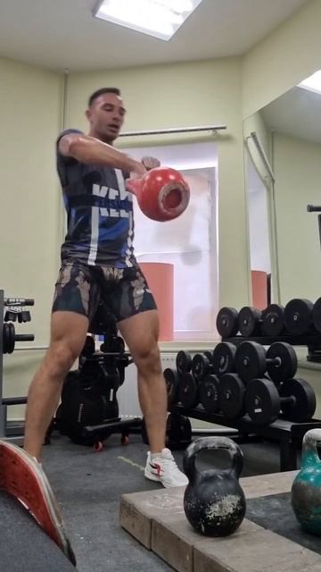 Рывок 34 кг 203 подъема Марков Иван #snatch #kettlebell #amazing #strong #workout #power смотреть онлайн