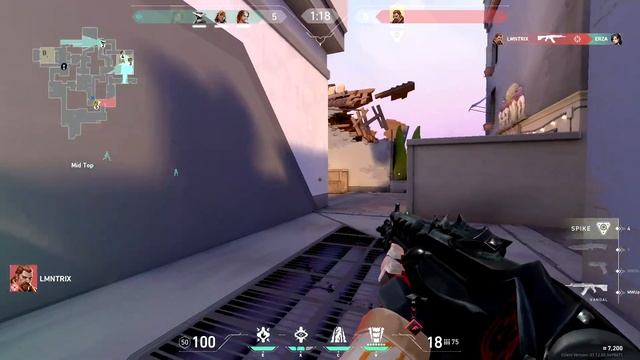 Destroying with the WORST Agent in VALORANT! смотреть онлайн