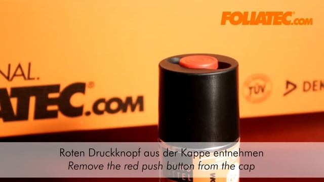 HowTo - Universal 2K Lackspray +++ Universal 2C Spray Paint - FOLIATEC.com смотреть онлайн