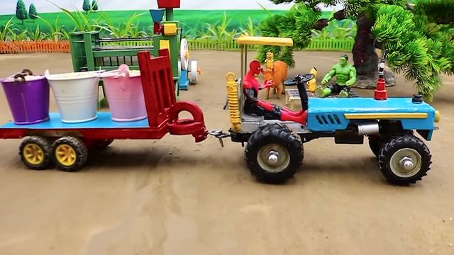 5 Minutes Challenge: Build a Mini Farm from A to Z | Mini Water Pump for Farm Animal смотреть онлайн