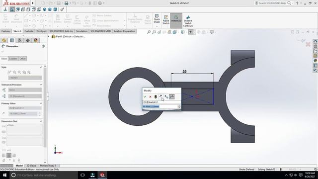 Modelling and assembly of piston & connecting rod using solidworks смотреть онлайн