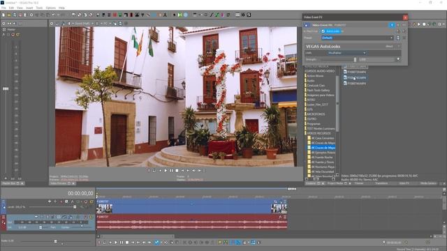 Vegas Pro 16: AutoLook. смотреть онлайн