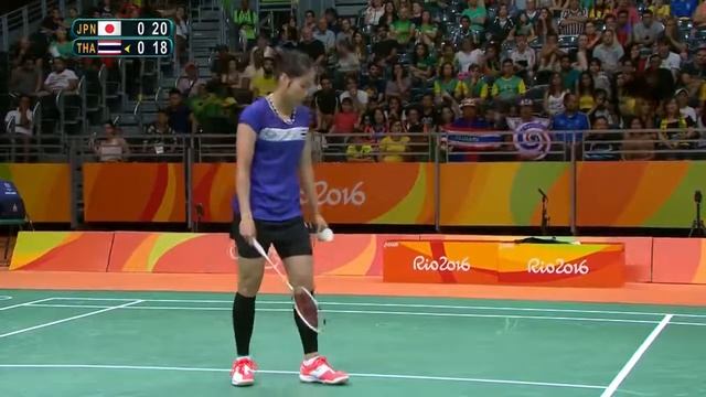Ratchanok Intanon Vs Akane Yamaguchi - Rio Olympics