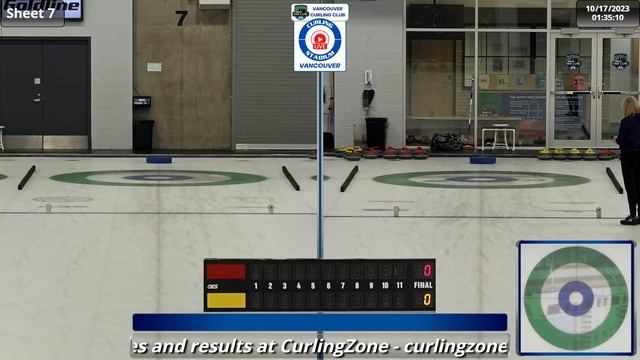 Curling Stadium -Vancouver - Sheet 7 10-17-23 смотреть онлайн