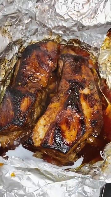 Такие вкусные и сочные рёбрышки должен попробовать каждый! смотреть онлайн