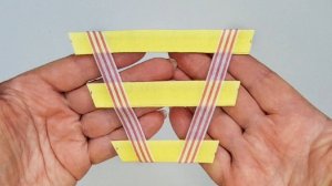 ✅Наклейте скотч на 3 полоски. Вы удивитесь, что получится!
