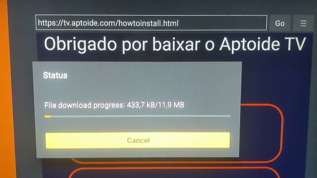 como instalar Aptoide na TV smart смотреть онлайн