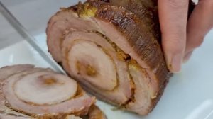 Рулет из свинины в духовке для праздничного стола - вкусно и сытно_ простые идеи для вкусных закусок
