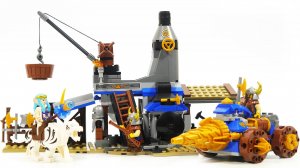 Собираем кузницу гномов из конструктора лего - Enlighten the glory 2314 Attack the smithy