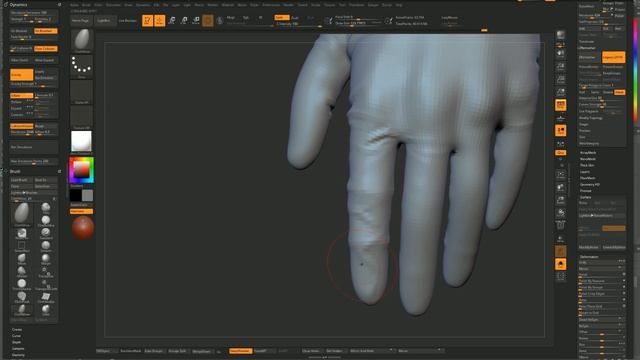 Zbrush Dynamic Cloth 주름 제작 방법 01 (20240103 수업) смотреть онлайн