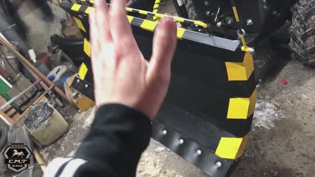 Отвал на самодельный мини трактор смотреть онлайн