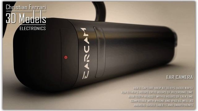 Ear Video Camera 3D model from CGTrader.com смотреть онлайн