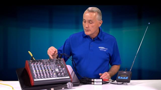 BVE FM Transmitter with Sescom XLR to RCA Balanced to Unbalanced Converter Setup смотреть онлайн