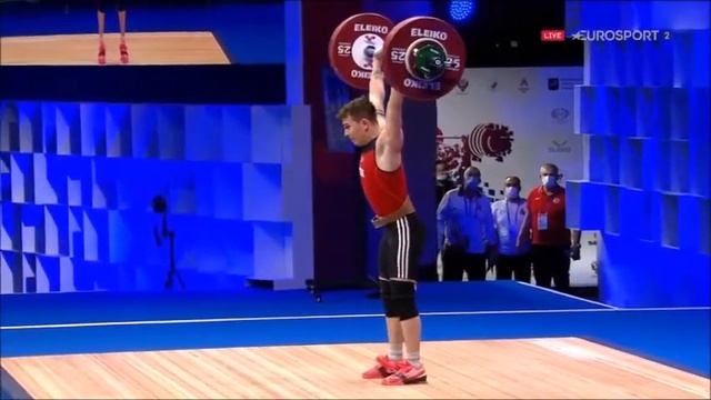 2021 European Weightlifting M 61 kg A a смотреть онлайн